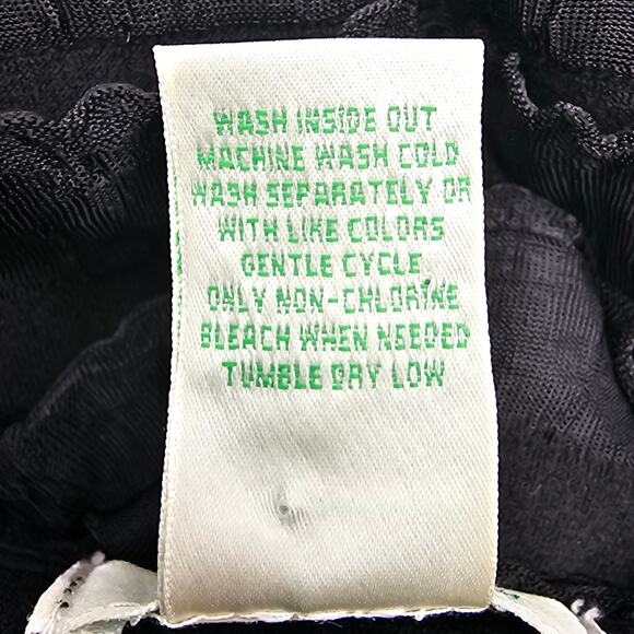 Laura Ashley Womans size L Tiered Ruffled Black Cardigan Jacket Eye Hook Closure - Picture 7 of 8